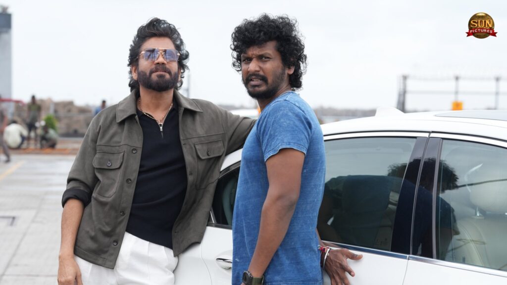 Nag with the director Lokesh 